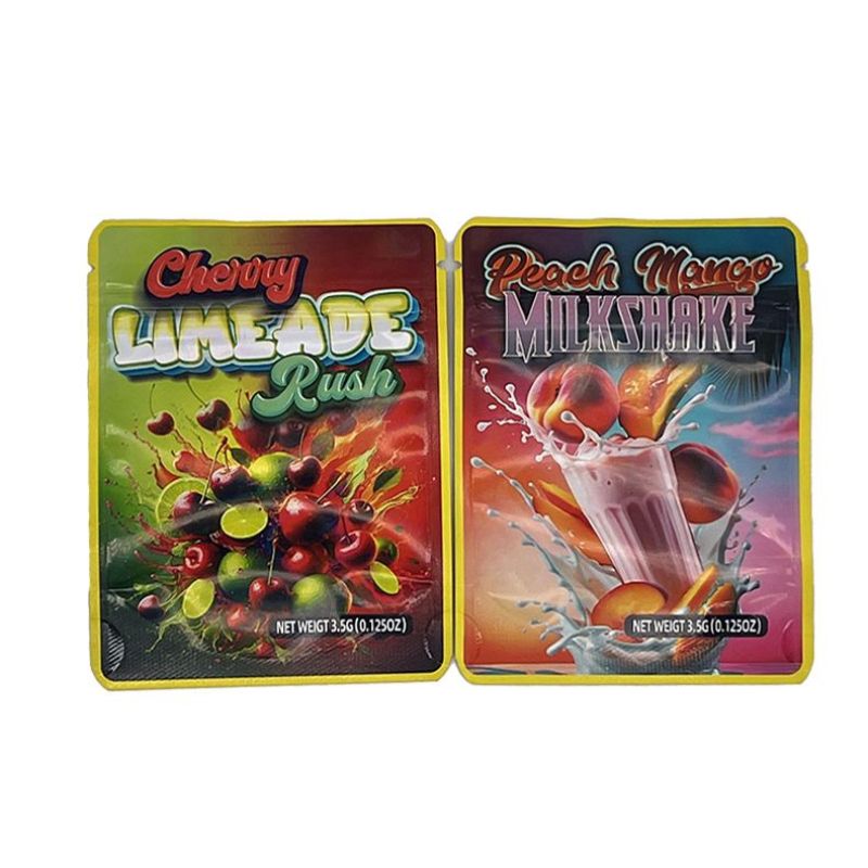 Peach Mango Milkshake 3.5g Mylar Bags